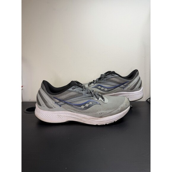 Saucony Cohesion 15 Mens Size 10.5 Gray Running Shoes Athletic Sneaker S20701-22 - Picture 3 of 13